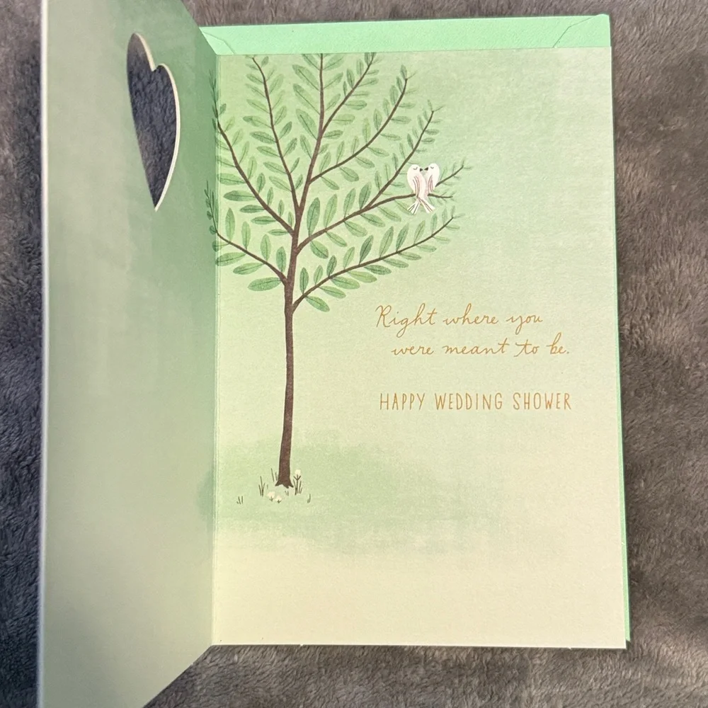 🌻 Bundle of 2 Hallmark Wedding/Wedding Shower Cards